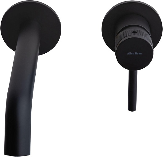 Allen Brau Смеситель для раковины Priority 5.31030-31 (с внутренней частью) черный матовый – фотография-6